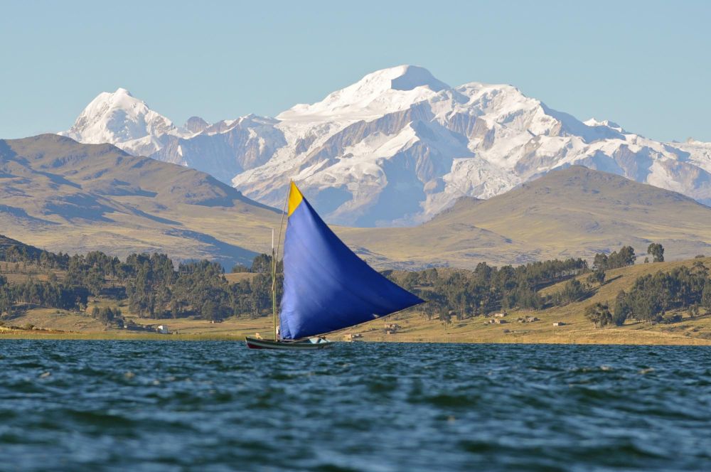 cordillère Royale et lac Titicaca Anapia Pérou