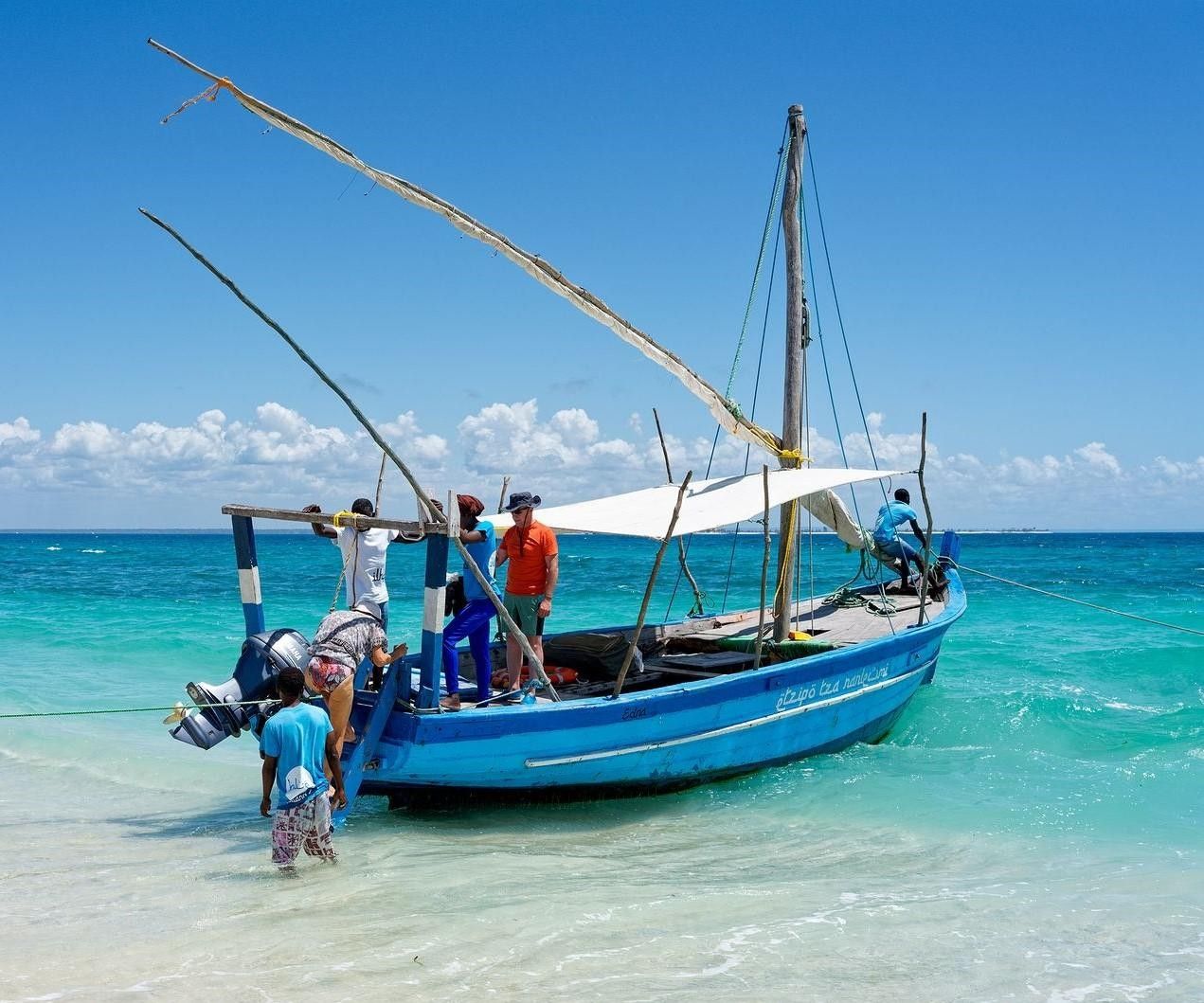 Dhow archipel des Bazarutos Mozambique